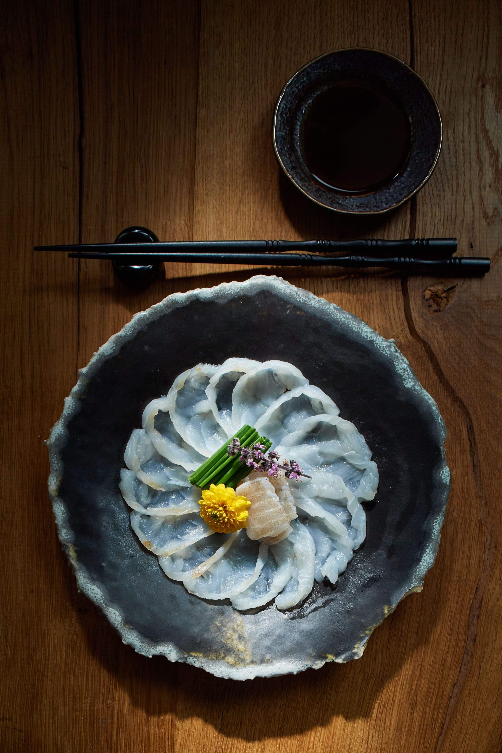 Steinbutt Sashimi, Ishi by Henssler, Berlin