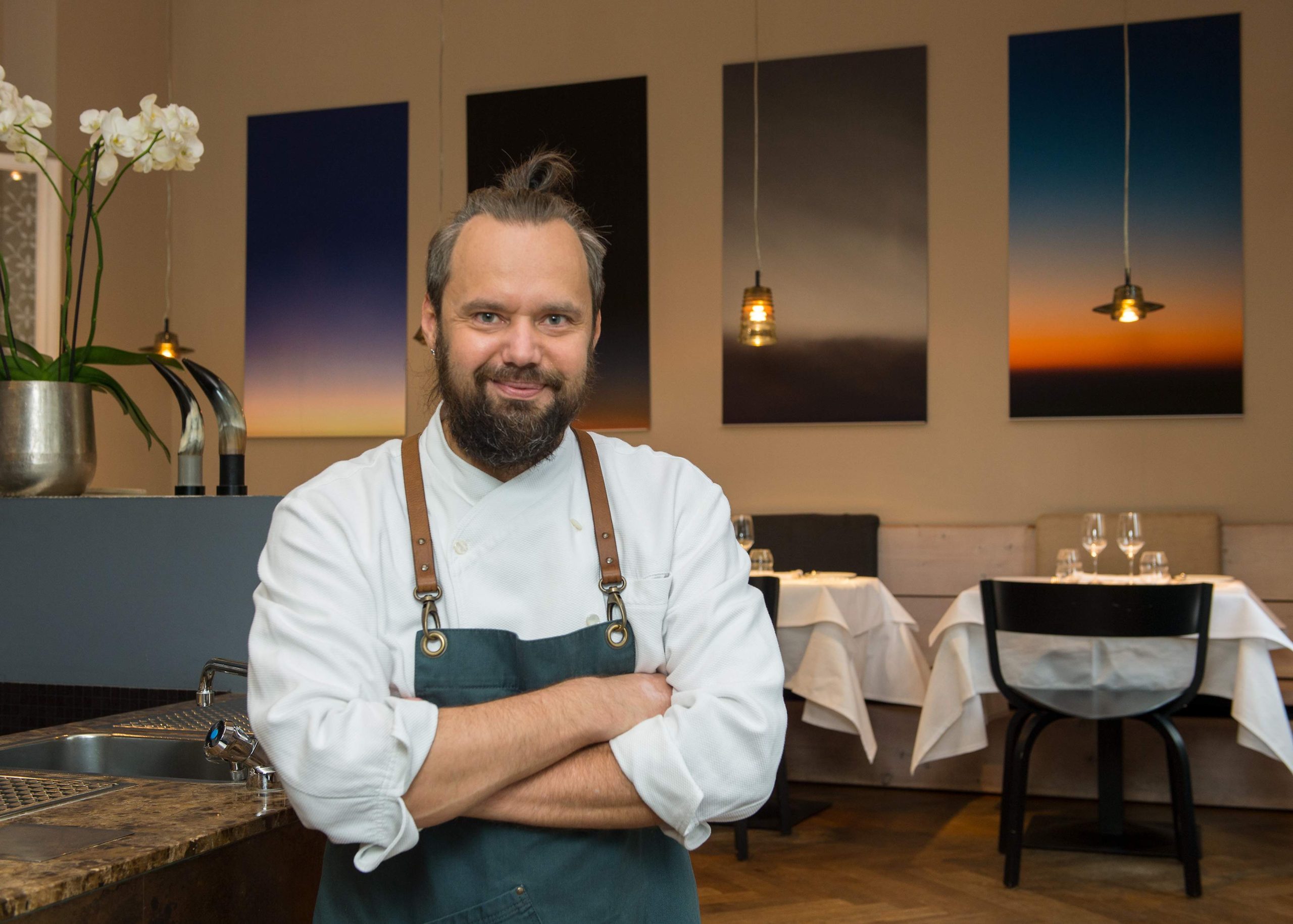 Mario Lohninger ist Inhaber und Küchenchef im Lohninger Restaurant in Frankfurt am Main